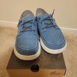 Chaco Women's Chillos Sneaker Shoe, Size 8.5, Ocean Blue